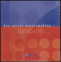 Hollandia 2002. 1c - 2€ 8klf db "Start csomag" eredeti fóliában, szettben bontat...