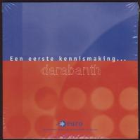 Hollandia 2002. 1c - 2€ 8klf db "Start csomag" eredeti fóliában, szettben bontat...