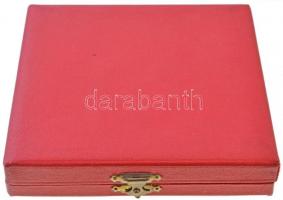 Fritz Mihály (1947-) 1984. "MÉE / Tíz éves a Kalocsai Csoport" Br emlékérem (42,5mm) + DN ...