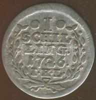 Német Államok/Hamburg 1726. 1Sch (12Pf) Ag T:3