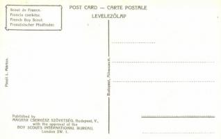 Francia cserkész; kiadja a Magyar Cserkész Szövetség / French boy scout s: Márton L