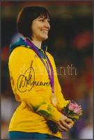 Anna Meares olimpiai bajnok kerékpáros saját kézzel aláírt fotója / Autograph signed photo of Olympic Games contestant 16x10 cm