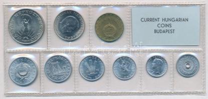 1973. 2f-10Ft (9xklf) érmés forgalmi sor fóliatokban T:1
Adamo FO6