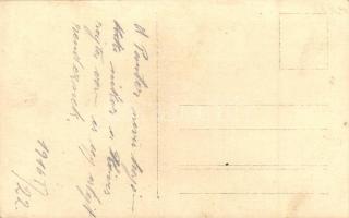 1916 Haditengerész tisztek estélye az SMS Panther K. u. K. haditengerészet torpedócirkálójának fedél...