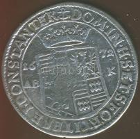 Német Államok/Mansfeld-Bernstedt 1672ABK 1/3Thaler Ag Miksa Ferenc és Ferenc Henrik T:3-