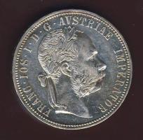 Ausztria 1885. 1Fl Ag T:1/2-