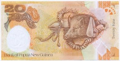 Pápua Új-Guinea 2008. 20K "35 éves a Pápua Új-Guinea Bank" emlékkiadás T:I-
Papua New Gui...