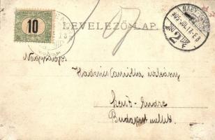 1905 Nagyvárad, Oradea; fürdőző fiúk / bathing boys, spa, photo (ragasztónyomok / glue marks)