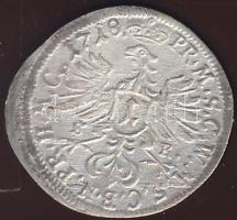 Német Államok/Brandenburg-Bayrenth 1718. 1Kr Ag György-Vilmos T:3+
