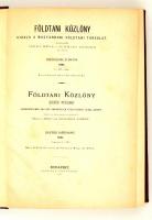 1881 Földtani Közlöny XI. Szerk.: Inkey Béla, Schmidt Béla. Bp., 1881, Légrády-Testvérek, 331 p.+5 t...