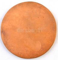 Asszonyi Tamás (1942- ) ~1990. "Qualitas Gallery" Br plakett (92,5mm) T:2