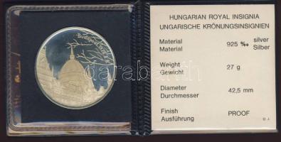 1978. "Koronázási jelképek" Ag 27g T:PP Erdeti csomagolásban, tanúsítvánnyal!