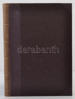 1902-1907 Böckh János: Igazgatósági Jelentés. Különlenyomat a Magyar Kir. Föltani Intézet 1900-1906....