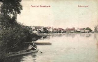 Munkács, Mukacevo; Latorca part / river bank (Rb)