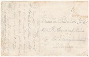 Sopron, Várkerület, Stollwerck csokoládé reklámja, utcakép, Breuer Testvérek üzlete (Rb)