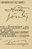 1933 Gödöllői Jamboree, oklevél a külügyi csoport tolmácscsoport vezetőjének csendőrszázadosnak a jó...