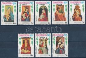 Christmas 40 stamps Karácsony motívum 40 klf bélyeg 2 stecklapon