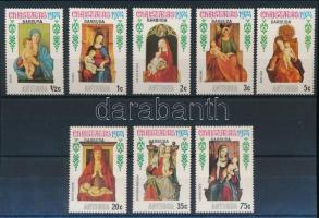 Karácsony motívum 61 klf bélyeg 3 stecklapon, Christmas 61 stamps