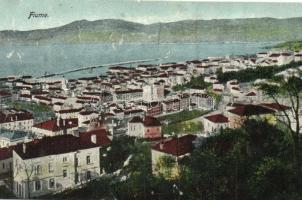 Fiume - 5 db régi képeslap, vegyes minőség / 5 pre-1945 postcards in mixed quality