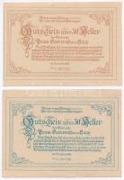 Ausztria / Pram 1920. 30h kék + 1920. 30h lila T:I-,II
Austria / Pram 1920. 30 Heller blue + 1920. ...