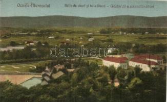 3 db RÉGI erdélyi képeslap, Vízakna és Marosújvár / 3 pre-1945 Transylvanian postcards, Ocna Mures a...