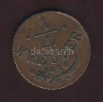Ausztria/magyar verdejel 1816S 1/4Kr T:3+