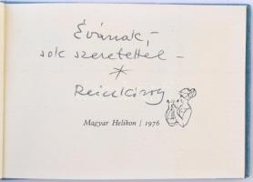 Reich Károly: Hajsza. Reich Károly rajzai, Juhász Ferenc, Kormos István és Nagy László verseivel. Bp...