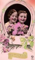 11 db RÉGI anyák napi üdvözlőlapok,vegyes minőség / 11 pre-1945 Mother's Day greeting cards, mi...