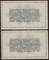 1946. 500.000AP fehér papír (5x) T:I-