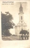 1926 Tiszapüspöki, Templom. Szigeti udv. fényképész felvétele