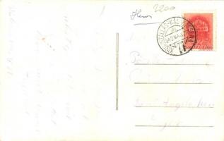 1942 Kisköre, Római katolikus templom, Hősök emlékoszlopa, photo (EK)