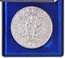 Tóth Sándor (1933-) 1986. "Debrecen 625 éve város" jelzett Ag piefort emlékérem (71,83g/0....