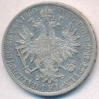 Ausztria 1860A 1Fl Ag "Ferenc József" T:2,2-
Austria 1860A 1 Florin Ag "Franz Joseph...