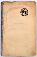 Kassák Lajos: Khalabresz csodálatos pupja. Bp., 1918, Táltos. Első kiadás. Rossz állapotban, kötés n...