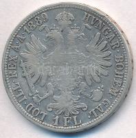 Ausztria 1889. 1Fl Ag "Ferenc József" T:2-
Austria 1889. 1 Florin Ag "Franz Joseph&q...