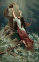 50 db VEGYES vallásos motívumlap, vegyes minőség / 50 mixed religious motive cards, mixed quality