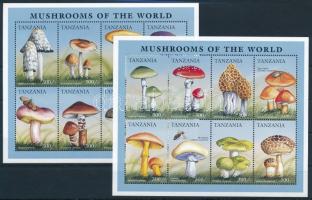 Mushroom mini sheet set + block set Gomba kisívsor + blokksor