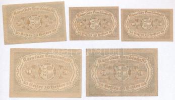 Ausztria / Karintia 1920. 10h (2x) + 20h + 50h (2x) T:I--III
Austria / Kärnten 1920. 10 Heller (2x)...