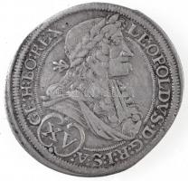 Ausztria 1695I-A 15kr Ag "I. Lipót" Graz (5,89g) T:2
Austria 1695I-A 15 Kreuzer "Leo...