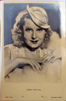 Lilian Harvey és Renate Müller 14 darabos (7-7) rajongói képeslap gyűjtemény kis albumban / 14 pre-1...