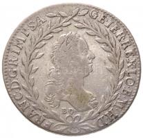 1765BD / EVM-D 20kr Ag Lotharingiai Ferenc (6,47g) T:2- / Hungary 1765BD / EVM-D 20 Kreuzer Ag Franz von Lothringen (6,47g) C:VF Huszár: 1798., Unger III.:1290.b