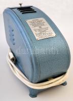 Elzet fém diavetítő, viseltes karton dobozban, 25x9x17 cm