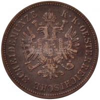 Ausztria 1860A 4kr Cu T:1- / Austria 1860A 4 Kreuzer Cu C:AU
Krause KM#2194