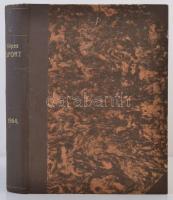 1964 Képes Sport, XI. évf. 2-53 számok, félvászon kötésben, kopottas borítóval