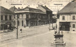 Keszthely, Andrássy tér, kiadja Nádai Ignác (EK)