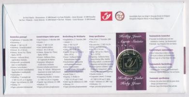 Dánia 2011. 20K Cu-Al-Ni "150 éves az SS Hjeljen" érmés borítékban alkalmi bélyegzéssel és...