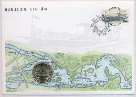 Dánia 2011. 20K Cu-Al-Ni "150 éves az SS Hjeljen" érmés borítékban alkalmi bélyegzéssel és...
