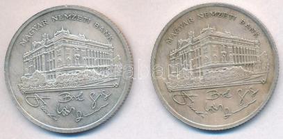 1992. 200Ft Ag "MNB" (2x) T:2 patina
Adamo F13