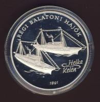 1997. 2000Ft Ag "Régi balatoni hajók I" T:PP