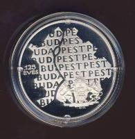 1998. 750Ft Ag "Budapest egyesítésének 125. évfordulója" T:PP